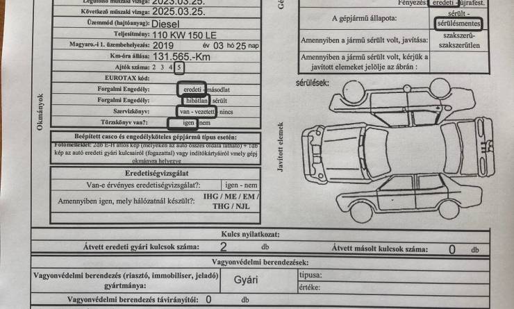 Volkswagen Passat Variant 2.0 TDi BMT SCR Business DSG (2019. 03)