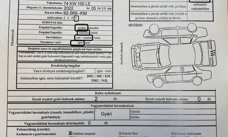 Kia CEED SW 1.0 T-GDI Silver (2022. 05)