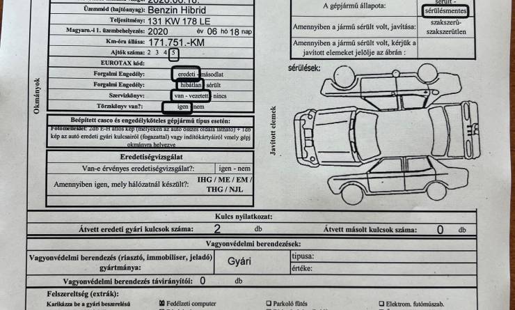 Toyota RAV4 2.5 Hybrid Executive +JBL e-CVT 2WD (2020. 06)