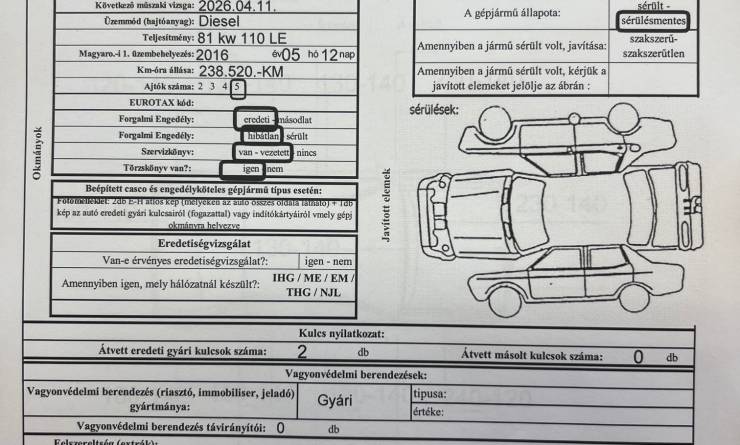 Opel Astra K Sports Tourer 1.6 CDTi Enjoy (2016. 05)