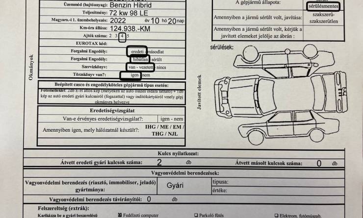 Toyota Corolla Sedan 1.8 Hybrid Comfort Business e-CVT (2022. 10)