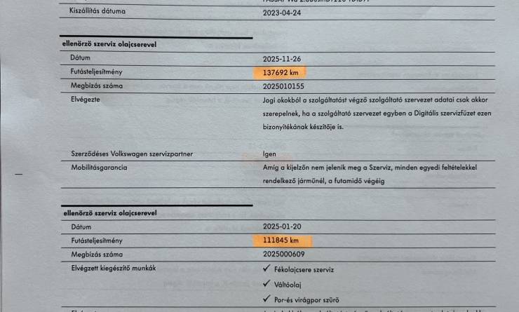 Volkswagen Passat Variant 2.0 TDI SCR Business DSG (2023. 04)