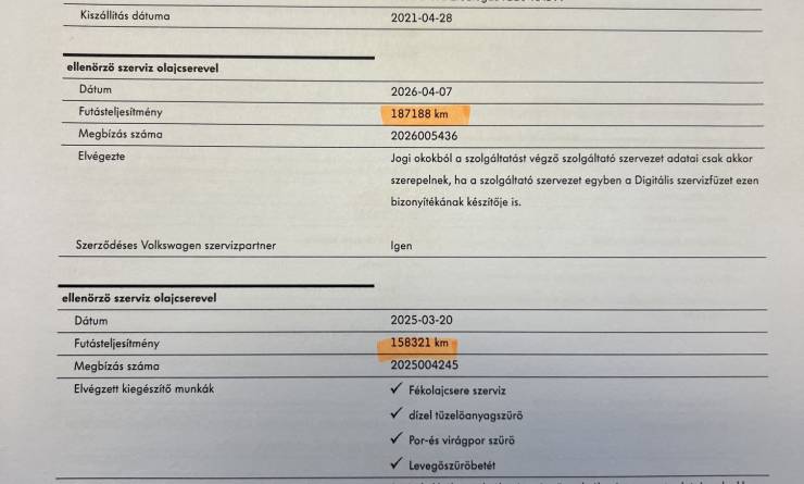 Volkswagen Passat Variant 2.0 TDi SCR Elegance DSG (2021. 04)
