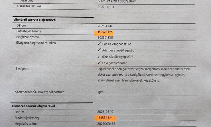 Skoda Superb combi 2.0 TDI SCR Ambition DSG (2022. 05)
